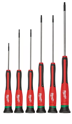 Milwaukee Torx schroevendraaierset 6 stuks - 4932471870