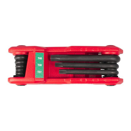 Milwaukee Torxsleutelset vouwbaar (8-delig)-4932480979
