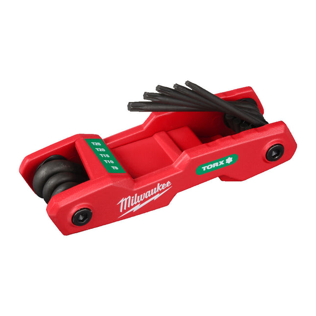 Milwaukee Torxsleutelset vouwbaar 8-delig- 4932480979
