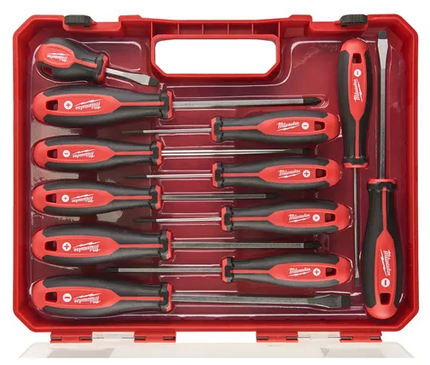 Milwaukee Tri-lobe schroevendraaierset 4 12 stuks - 4932472003