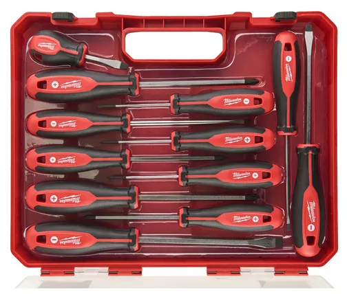 Milwaukee Tri-lobe schroevendraaierset 4 12 stuks - 4932472003