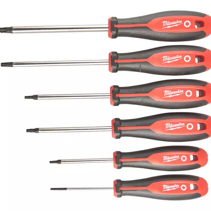 Milwaukee Tri-lobe schroevendraaierset Torx 6 stuks - 4932471809