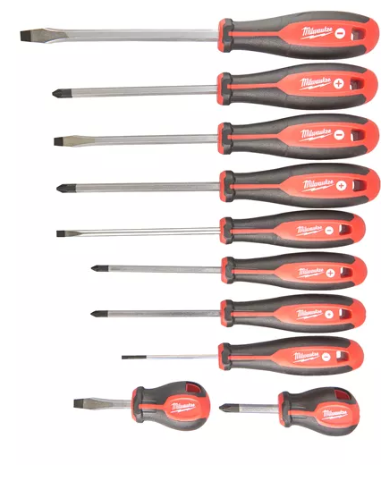Milwaukee Tri-lobe schroevendraaierset 3 10 stuks - 4932471808