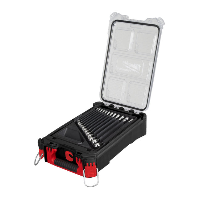Milwaukee combinatiesleutelset Packout Maxbite 15-delig - 4932498141