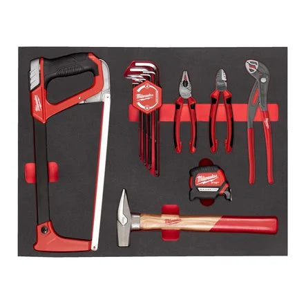 Milwaukee diverse handtools in foam inlay 15-delig - 4932493257