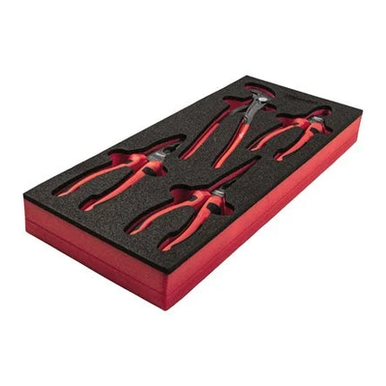 Milwaukee tangenset 4-delig in foam inlay - 4932493631