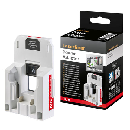 Laserliner PowerPlane-Laser 3G Pro Multi-18V incl. Milwaukee accuadapter