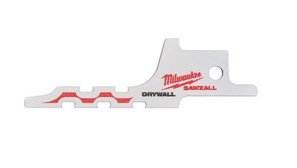 Milwaukee reciprozaagbladen Sawzall voor gipsplaat 63mmx1Tpi - 48471640