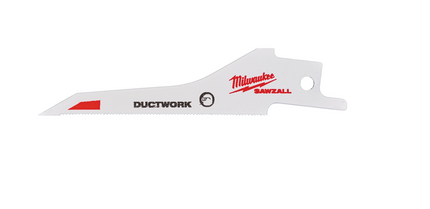Milwaukee reciprozaagbladen Sawzall voor ventilatiekanalen 85mmx30Tpi 5stuks - 48471630