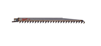 Milwaukee reciprozaagbladen Sawzall hout/kunststof 240mmx3Tpi 3 stuks  - 48001078