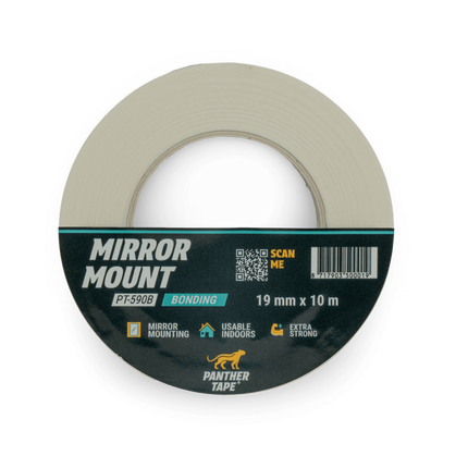Panthertape 590B Spiegelbevestiging - 19mm x 10 m