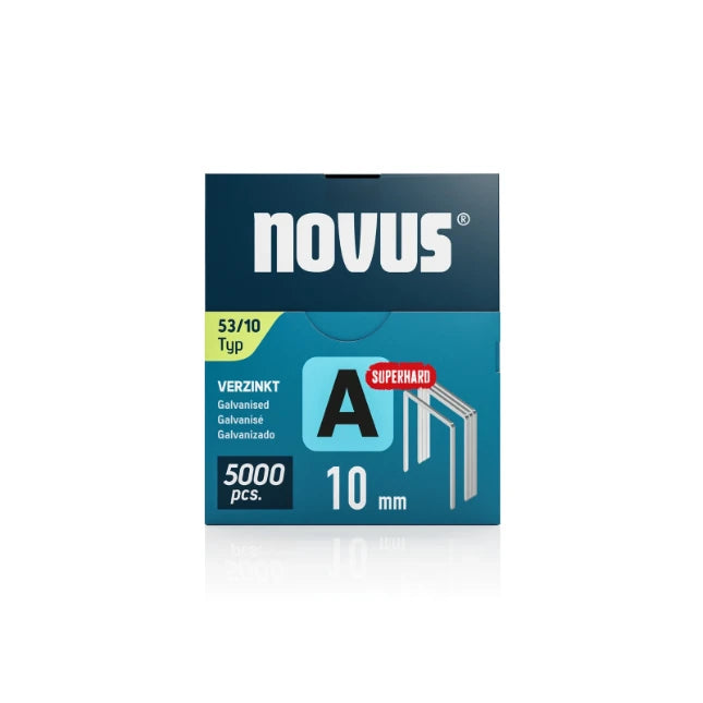 Novus Dundraad nieten A 53/10mm superhard - 042-0763