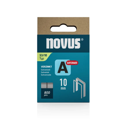 Novus Dundraad nieten A 53/10mm superhard - 042-0778