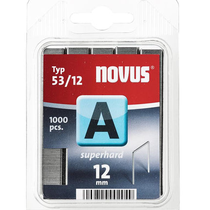 Novus Dundraad nieten A 53/12mm, SH, 1000 st.