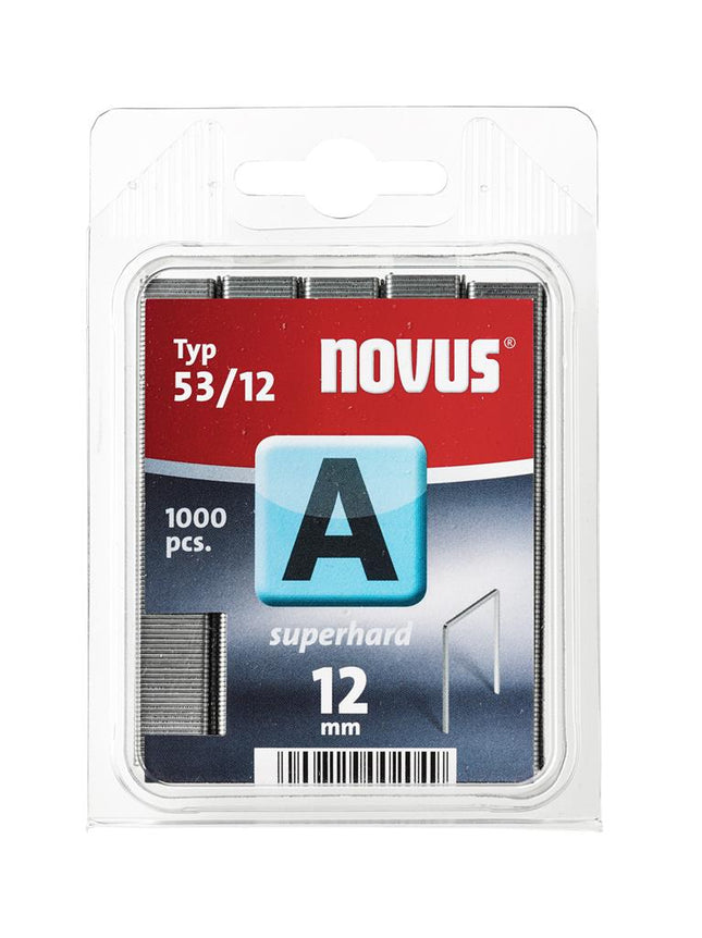 Novus Dundraad nieten A 53/12mm, SH, 1000 st.
