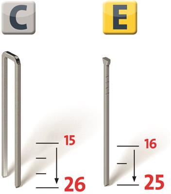 Novus Elektrische Tacker J-165 EC KT