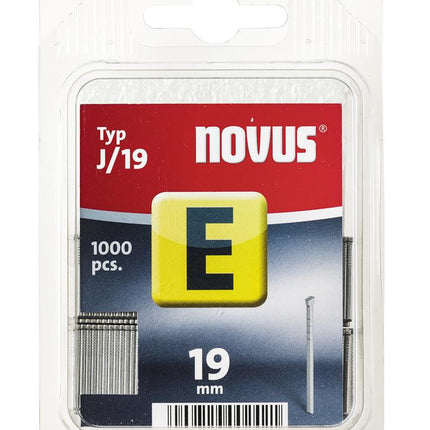 Novus Nagels (spijker) E J/19mm, SB, 1000 st.