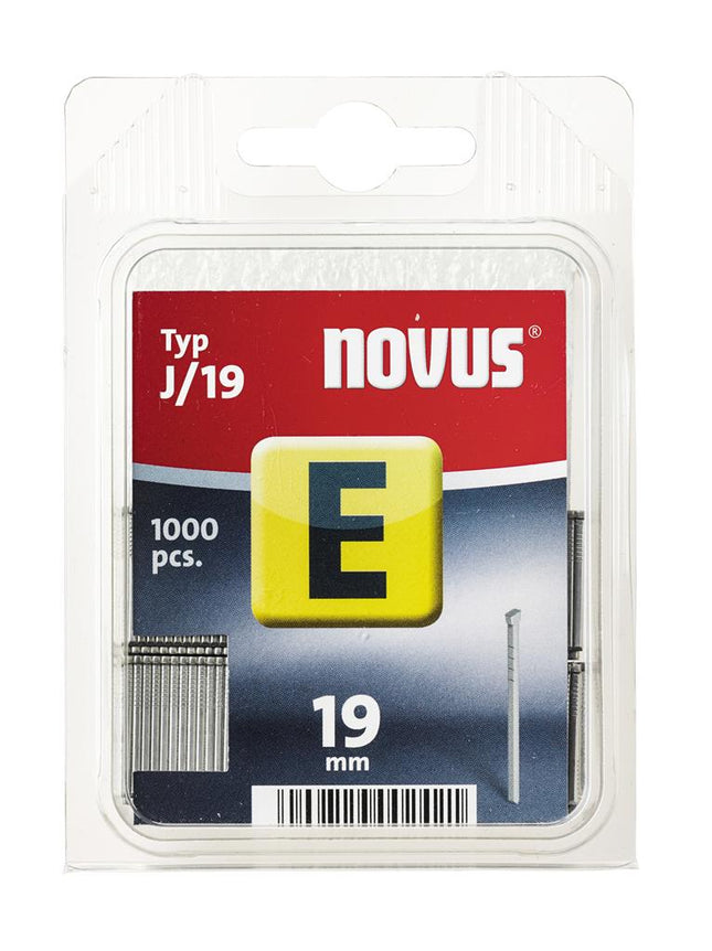 Novus Nagels (spijker) E J/19mm, SB, 1000 st.