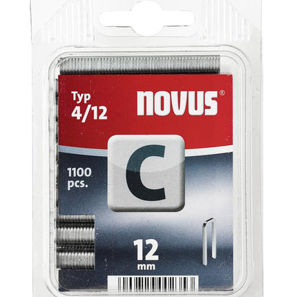 Novus Smalrug nieten C 4/12, 1100 st.