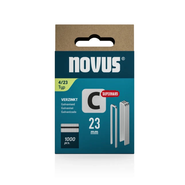 Novus Smalrug nieten C 4/23mm superhard - 042-0803