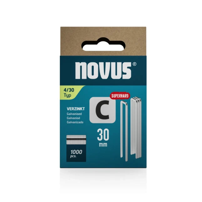 Novus Smalrug nieten C 4/30mm superhard - 042-0806