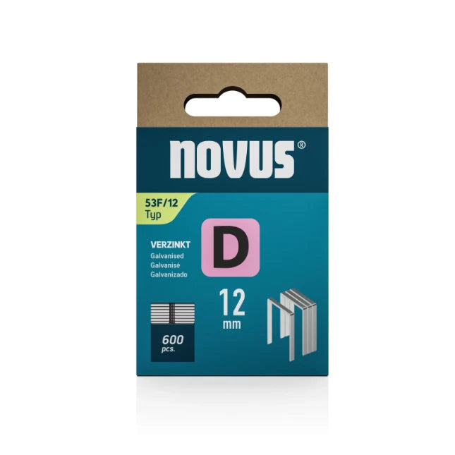 Novus Vlakdraad nieten D 53F/12mm - 042-0791