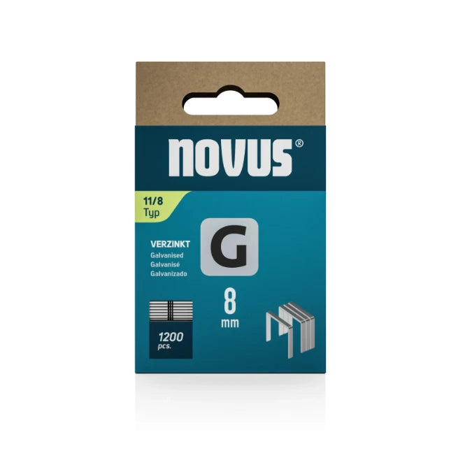 Novus Vlakdraad nieten G 11/8mm - 042-0796