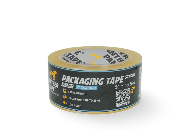 Panthertape 620P Verpakkingstape sterk transparant – 50mm x 66m