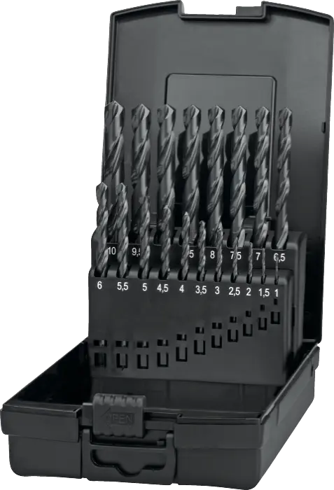 Phantom HSS Set Spiraalboren DIN 338 1-10x0‚5 mm - 19.145.1000