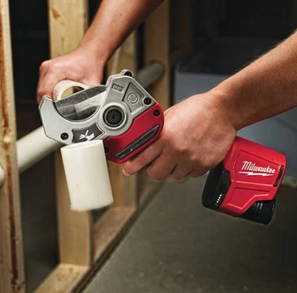 Milwaukee Li-Ion accu-compactpijpensnijder voor PEX C12 PPC-0