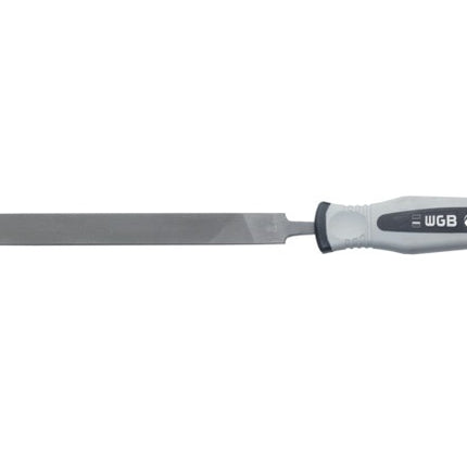 WGB Vijl plat 200mm met 2-komp. heft halfgrof/halfzoet