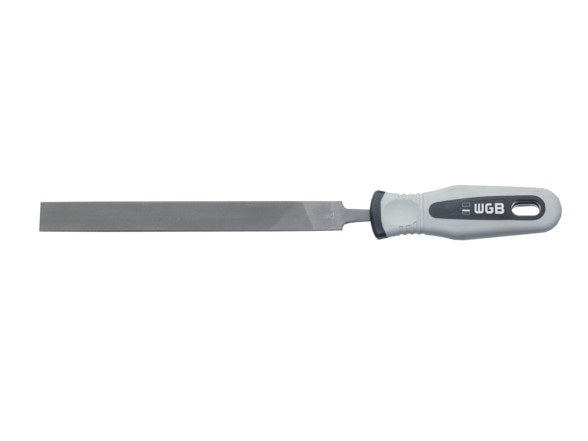 WGB Vijl plat 200mm met 2-komp. heft halfgrof/halfzoet