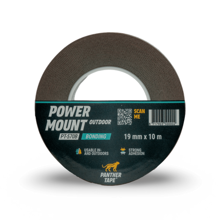 Panthertape 570B Dubbelzijdige Acryl Plakband - 19mm x 10m