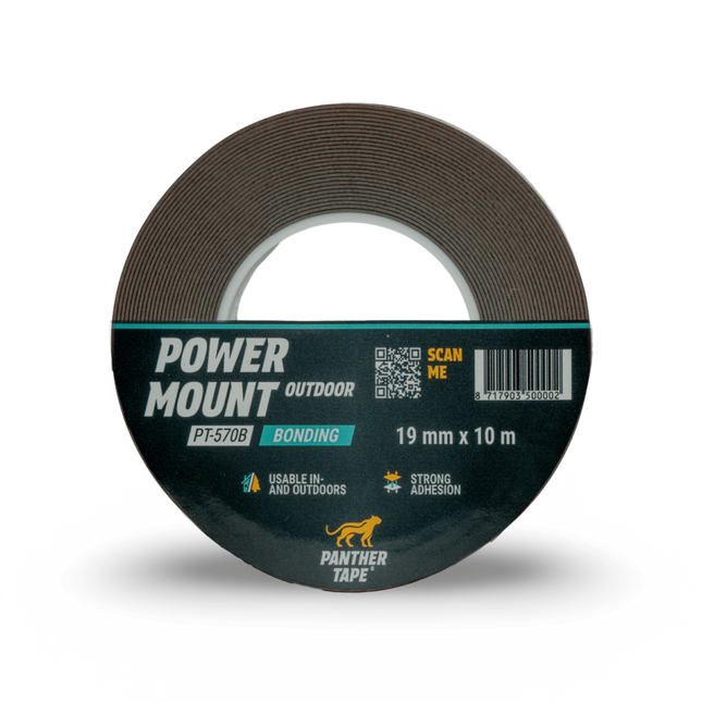 Panthertape 570B Dubbelzijdige Acryl Plakband - 19mm x 10m