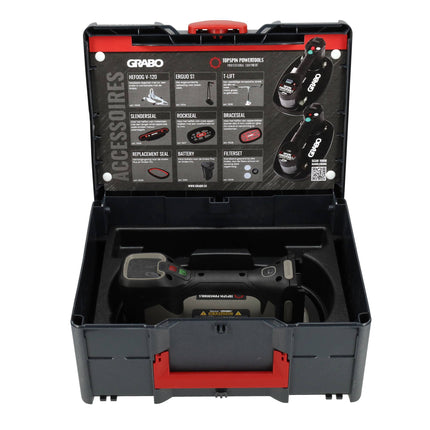 GRABO PRO Brushless in Tanos Systainer III + gratis Flex accu adapter