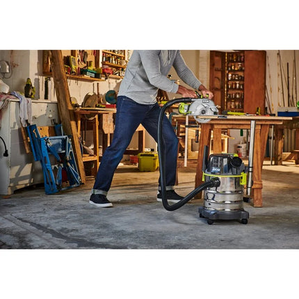Ryobi R18WDV-0 ONE+ 18V Accu Nat-/Droogzuiger 5133004724