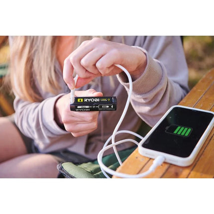 Ryobi RB4L30 4V 3,0 Ah Accu en Powerbank USB Lithium - 5133006224