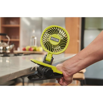 Ryobi RCF4-0 Klemventilator USB Lithium 4V Accu - 5133006130