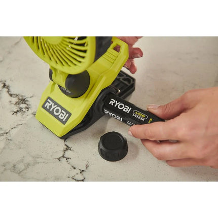 Ryobi RCF4-0 Klemventilator USB Lithium 4V Accu - 5133006130