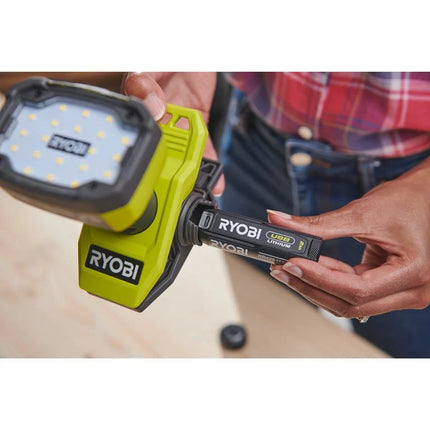 Ryobi RLC4-0 Klemlamp USB Lithium 4V - 5133006312