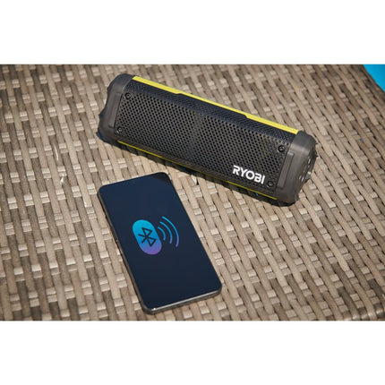 Ryobi RS4-120G Bluetooth Speaker USB Lithium 4V - 5133006428