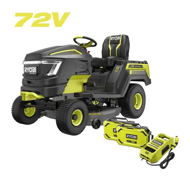 Ryobi RY72TMX107 Tuintractor 72V 107cm tot 6000m2