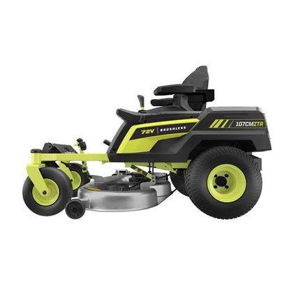 Ryobi RY72ZTRX107 Zero-Turn zitmaaier 72V 107cm tot 6000m2
