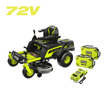 Ryobi RY72ZTRX107 Zero-Turn zitmaaier 72V 107cm tot 6000m2