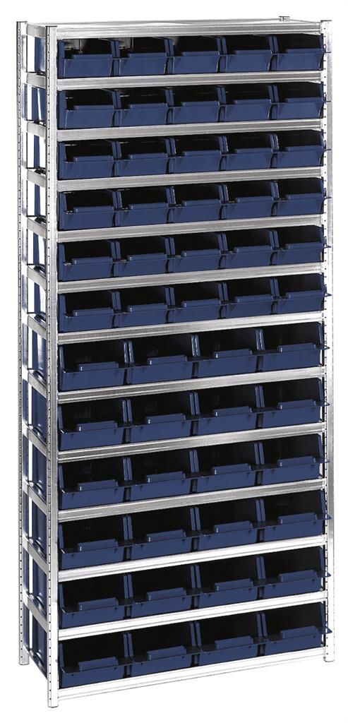 Raaco Rek met 54x mix bak-181150