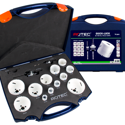 Rotec 527.4125 gatzagen set Allround 14-dlg