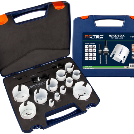 Rotec 528.4006 MP gatzagen set Allround 14-dlg
