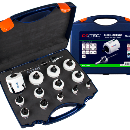 Rotec 528.4110 MP gatzagen set-Allround 16-dlg