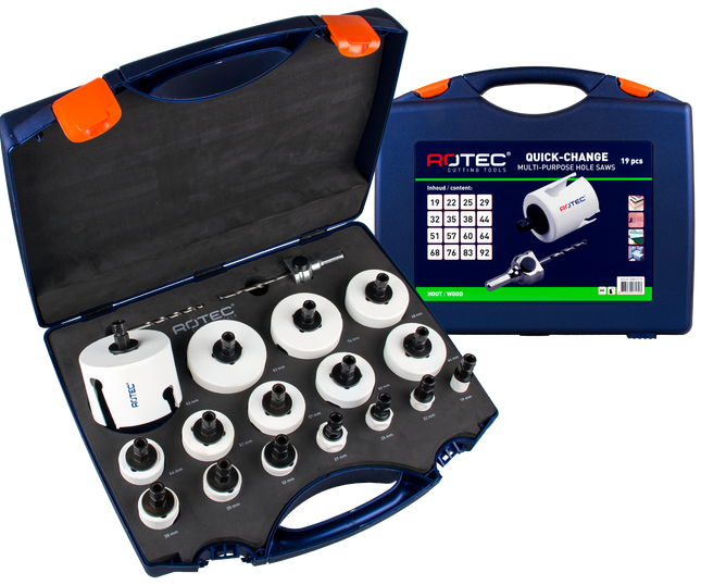 Rotec 528.4115 MP gatzagen set - MAX 19-dlg
