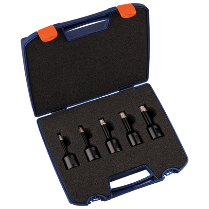 Rotec 757.9001 Diamantboorkronen set 5-dlg M14 opname